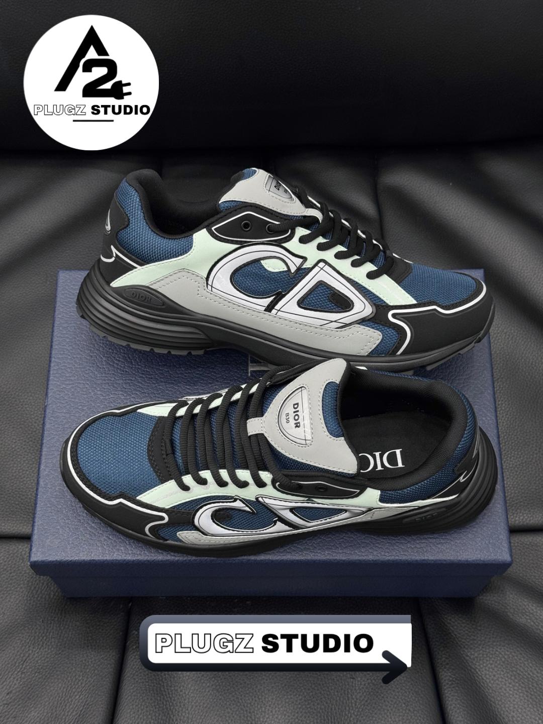 Dior B30 – Blue / Grey / Black