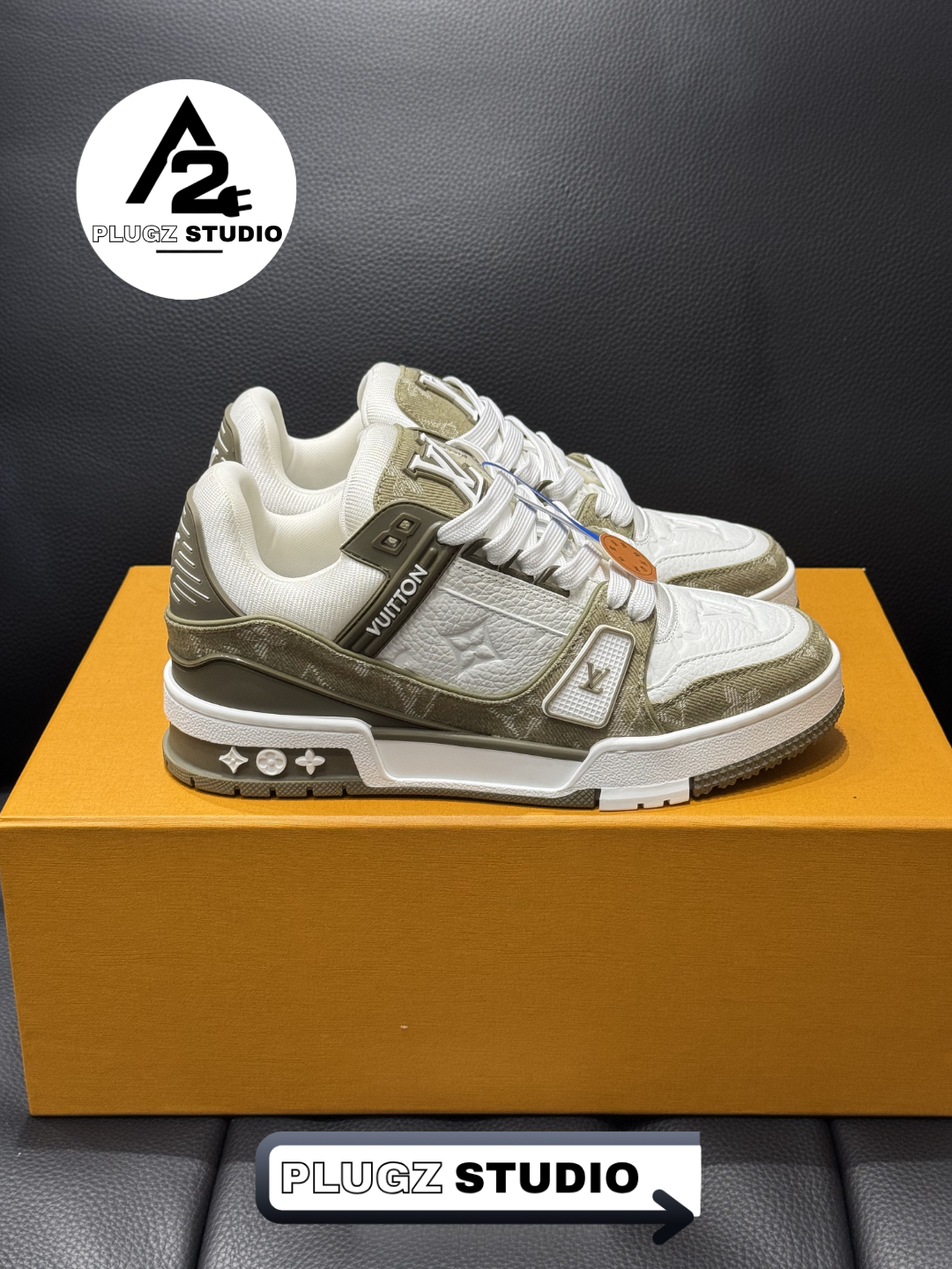 Louis Vuitton Trainer – Kaki Monogram