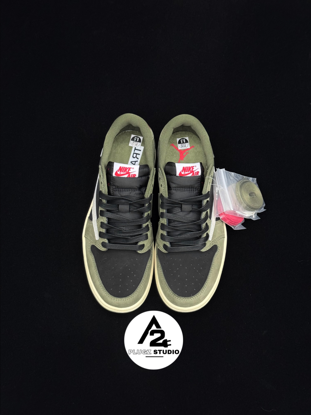 Nike Air Jordan 1 Low OG SP Travis – Olive
