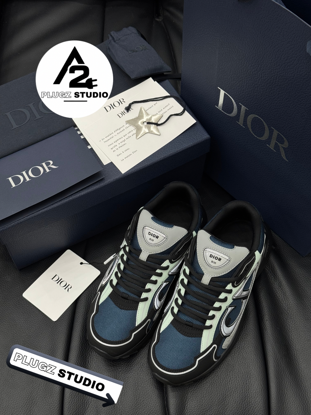 Dior B30 – Blue / Grey / Black