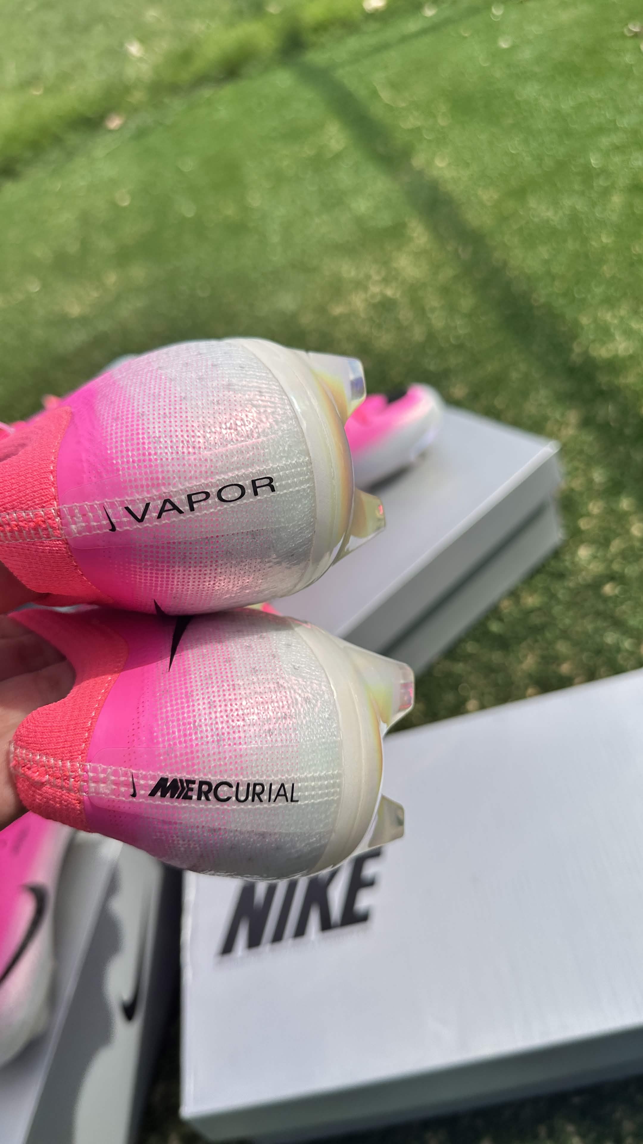Nike Mercurial Vapor 17 Elite – Rose / Blanc