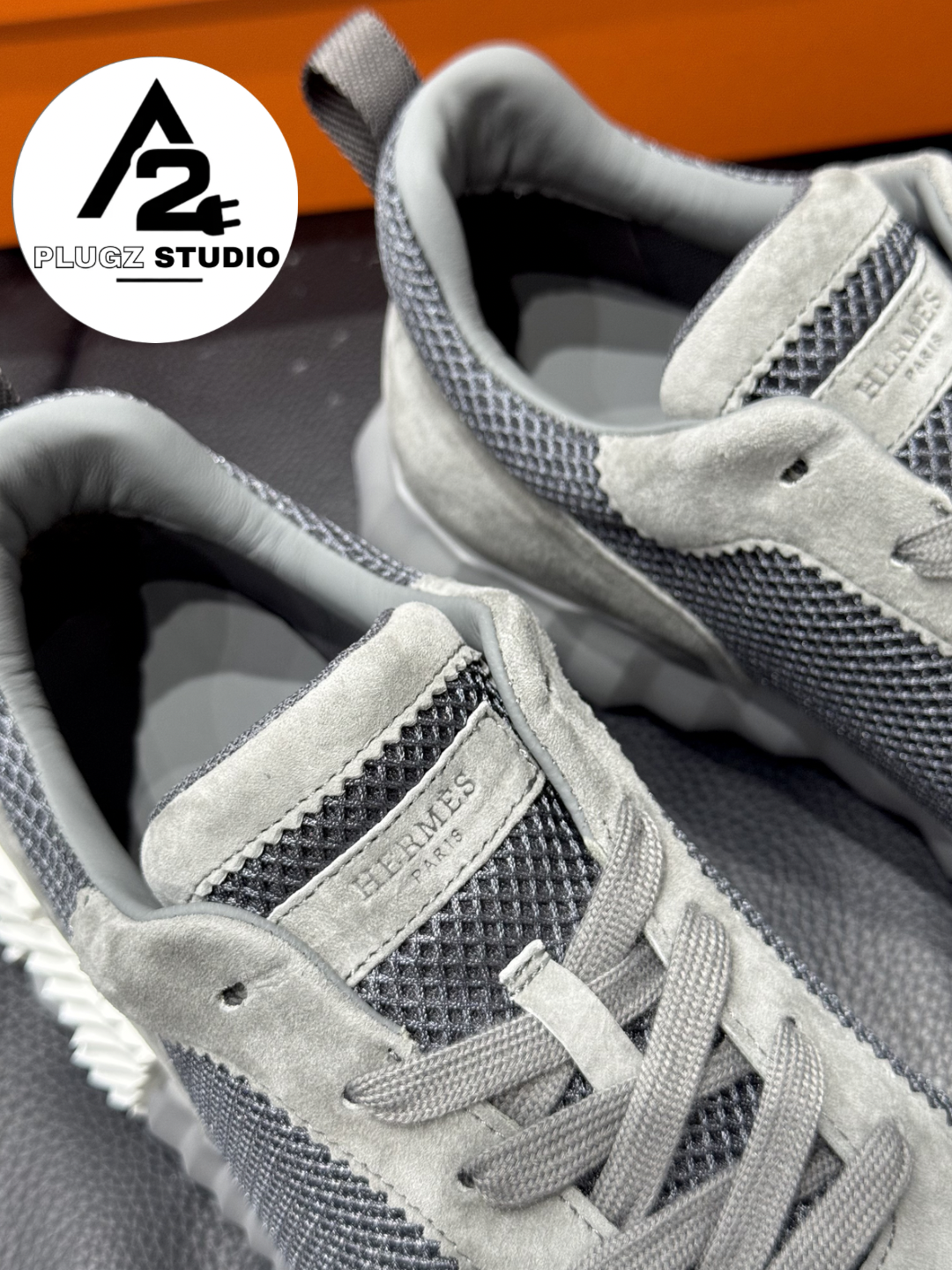 Hermès Bouncing - Mesh & Suede