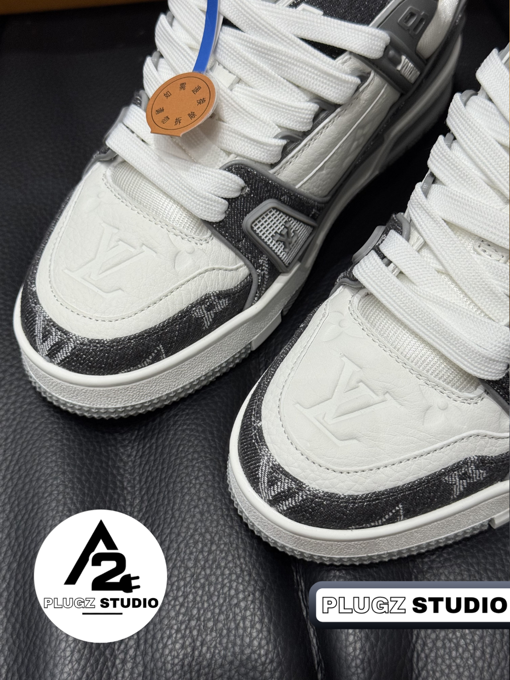 Louis Vuitton Trainer – Gris / Blanc