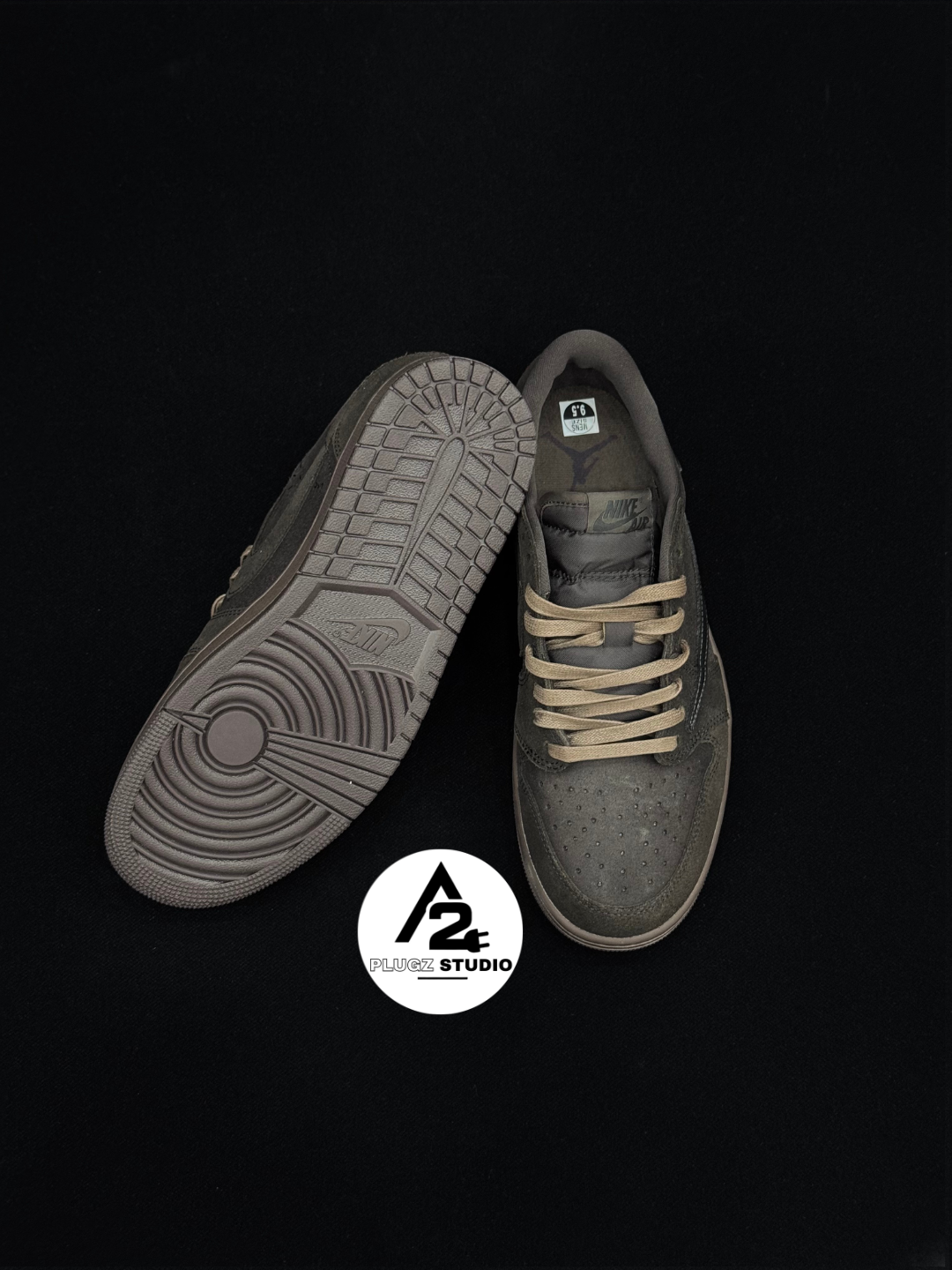 Nike Air Jordan 1 Low OG SP Travis – Velvet Brown