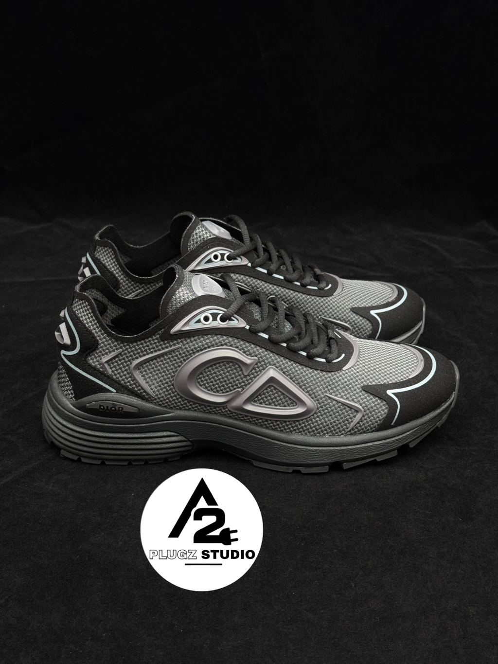 Dior B30 Tech – Black / Grey
