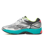 Saucony ProGrid Omni 9 – White / Teal / Neon