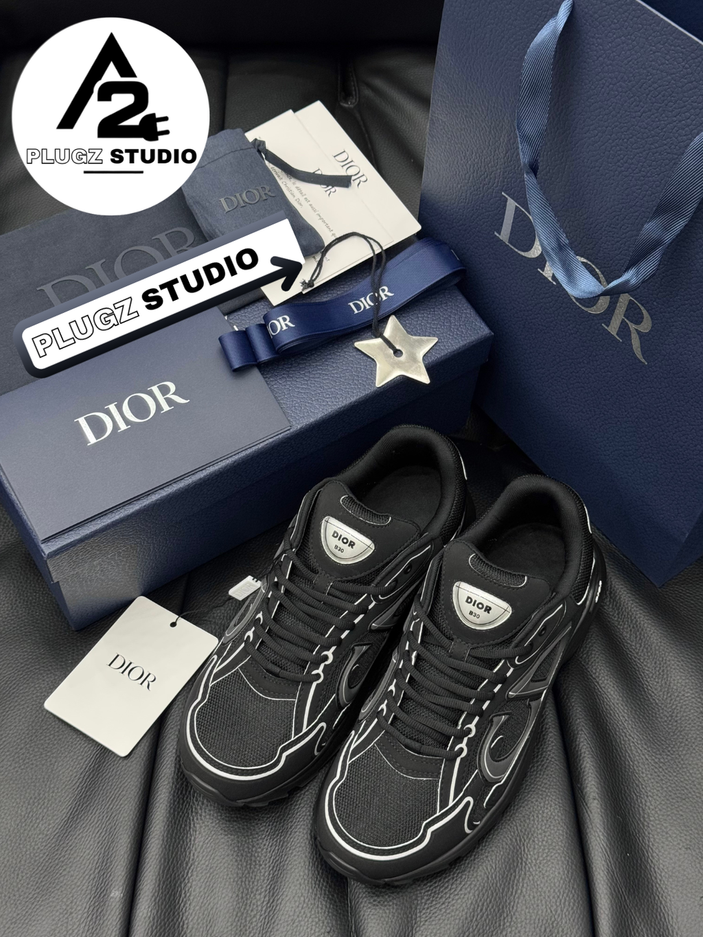 Dior B30 – Black / Anthracite