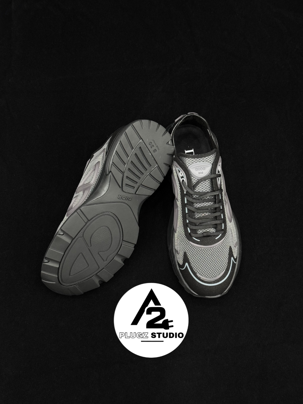 Dior B30 Tech – Black / Grey