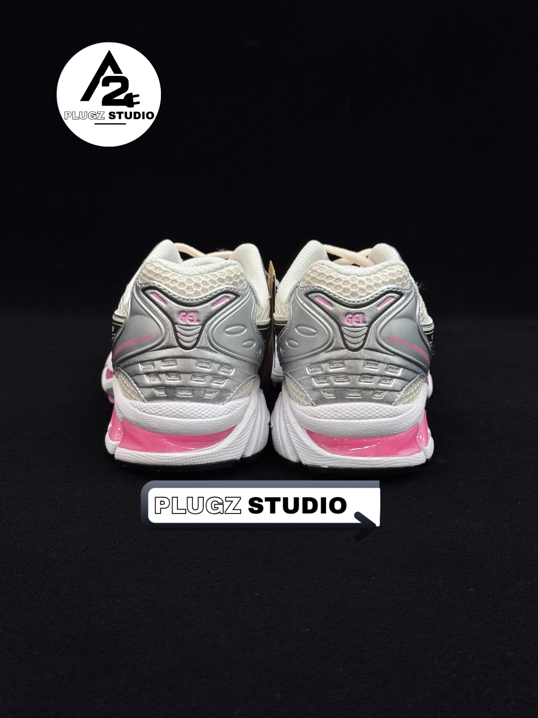 ASICS Gel-Kayano 14 – Blanc / Silver / Rose