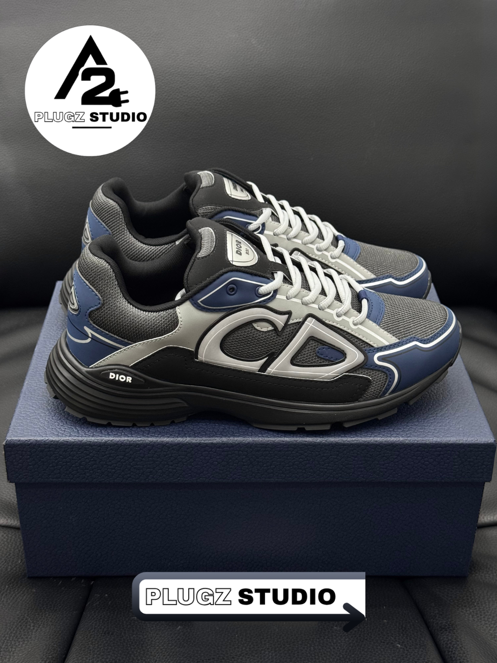 Dior B30 – Blue / Grey / Black