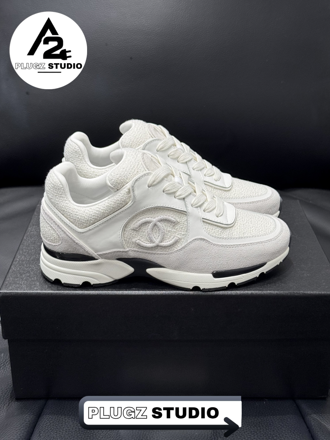 Chanel CC Runner – Blanc