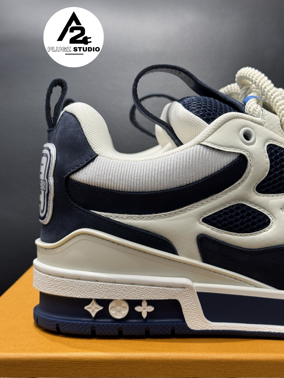 Louis Vuitton Skate – Blue / White