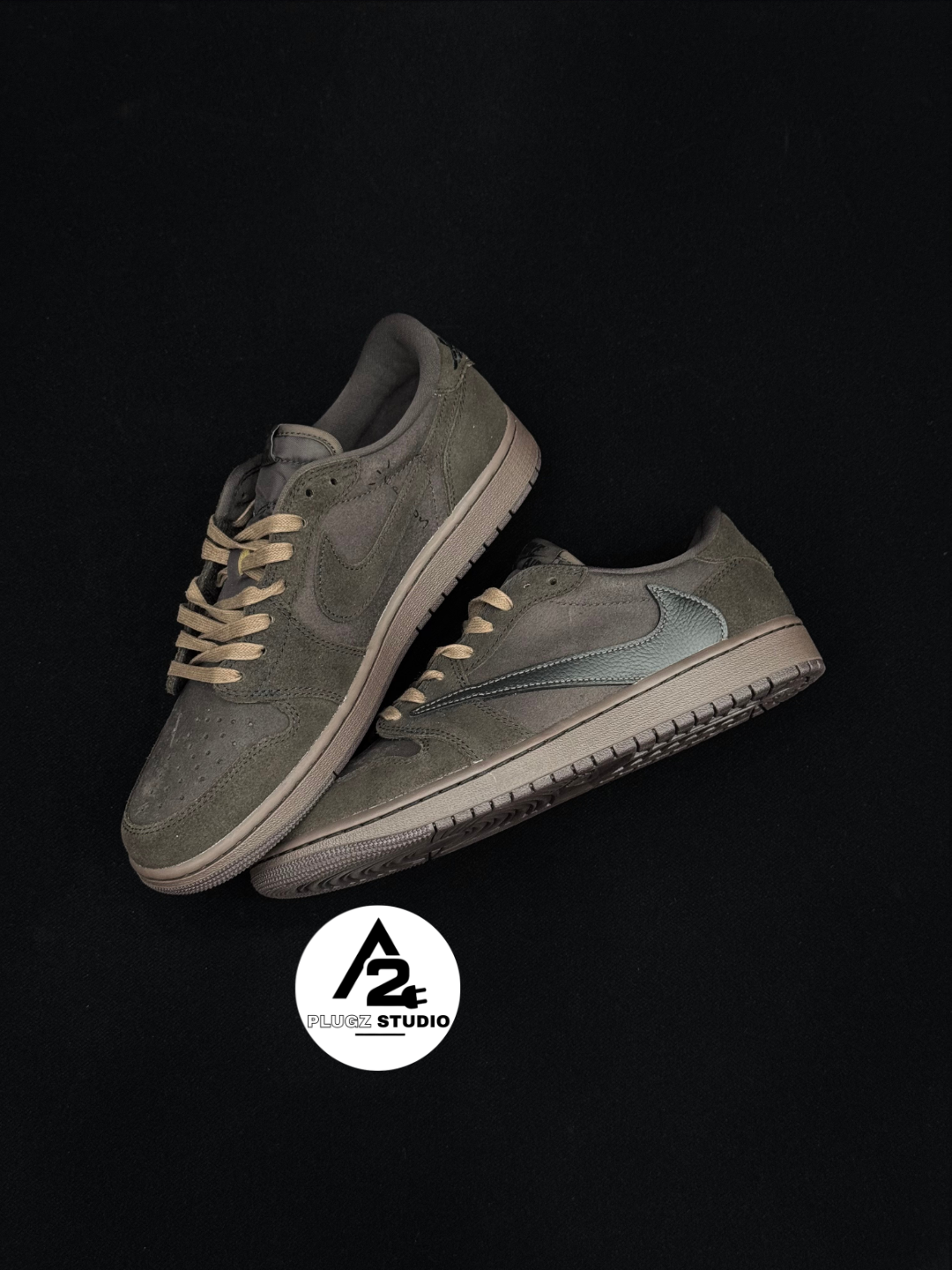 Nike Air Jordan 1 Low OG SP Travis – Velvet Brown