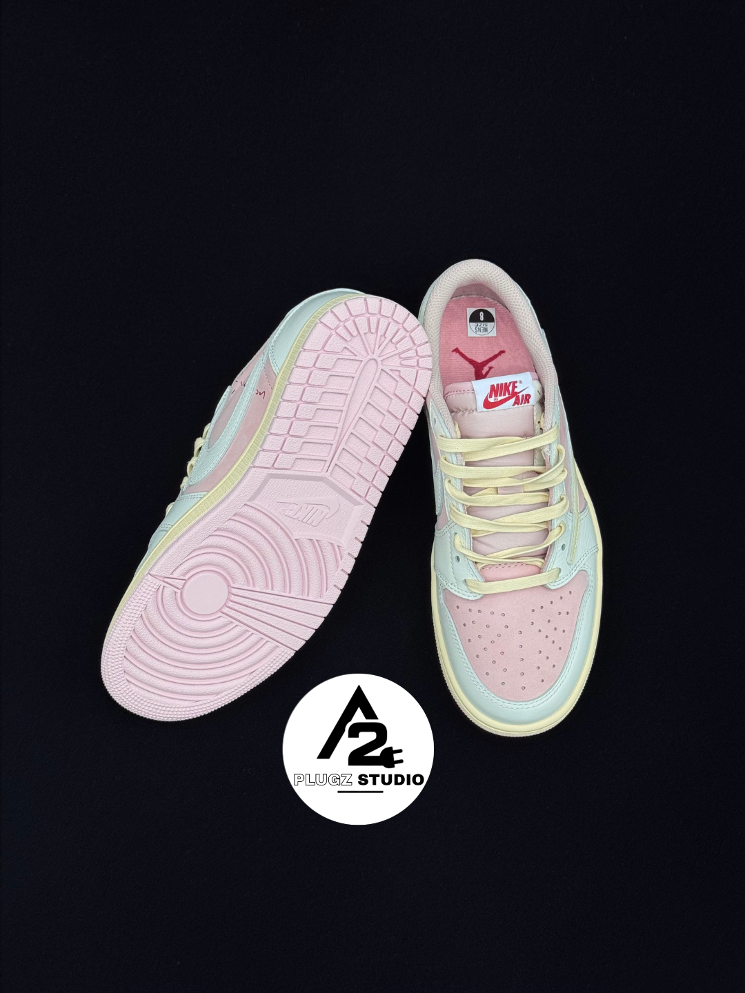 Nike Air Jordan 1 Low OG SP Travis – Pink Sail