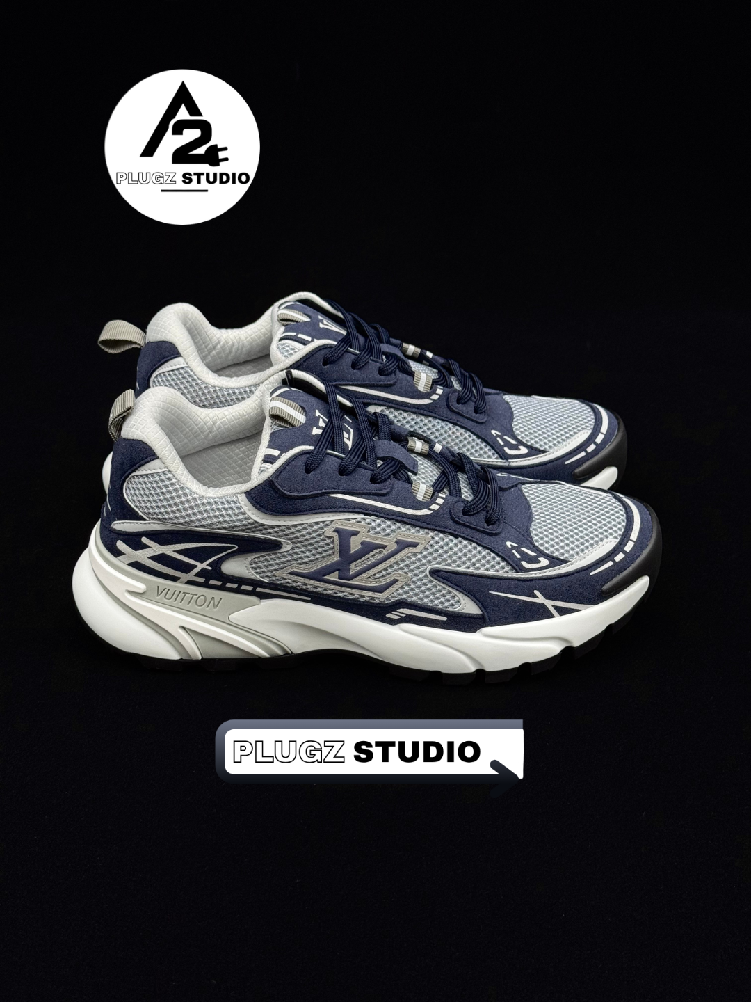 Louis Vuitton Tatic Runner - Blue