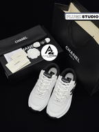 Chanel CC Mesh Sneaker – Blanc / Noir