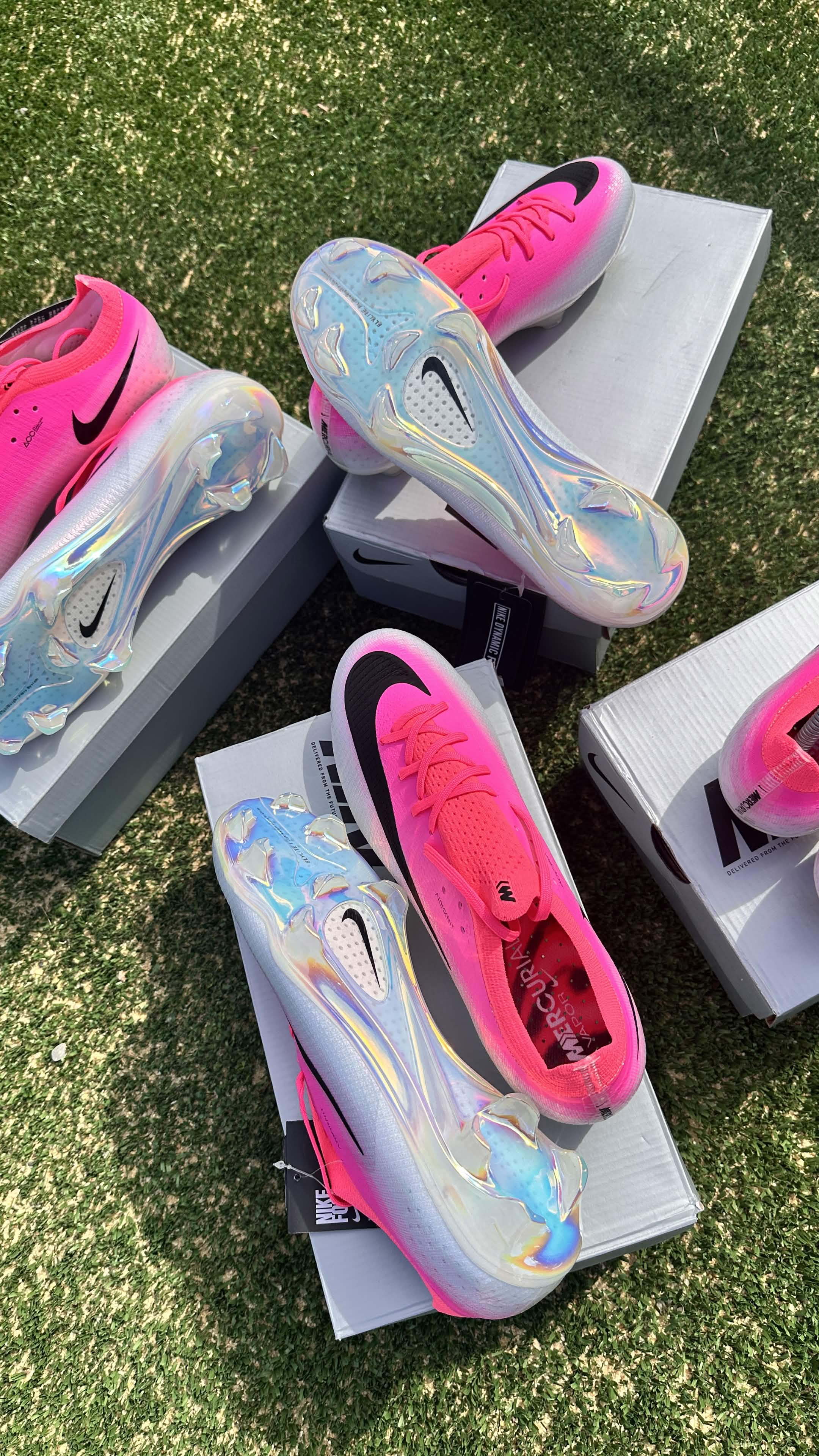 Nike Mercurial Vapor 17 Elite – Rose / Blanc