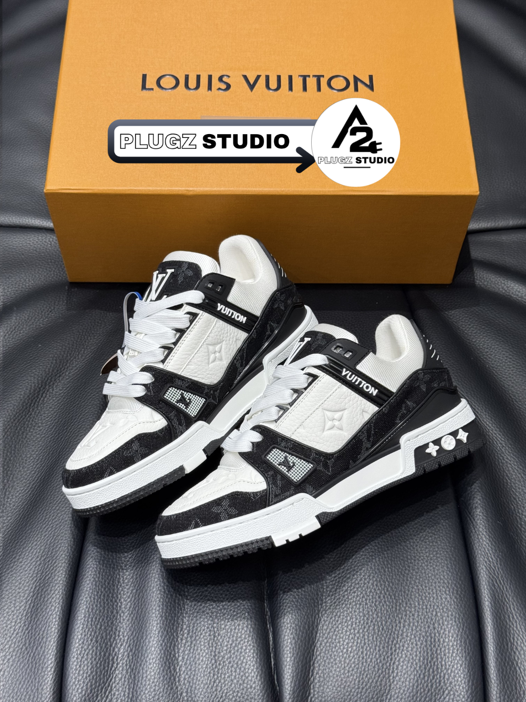 Louis Vuitton Trainer – Noir / Blanc