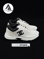 Chanel CC Mesh Sneaker – Blanc / Noir