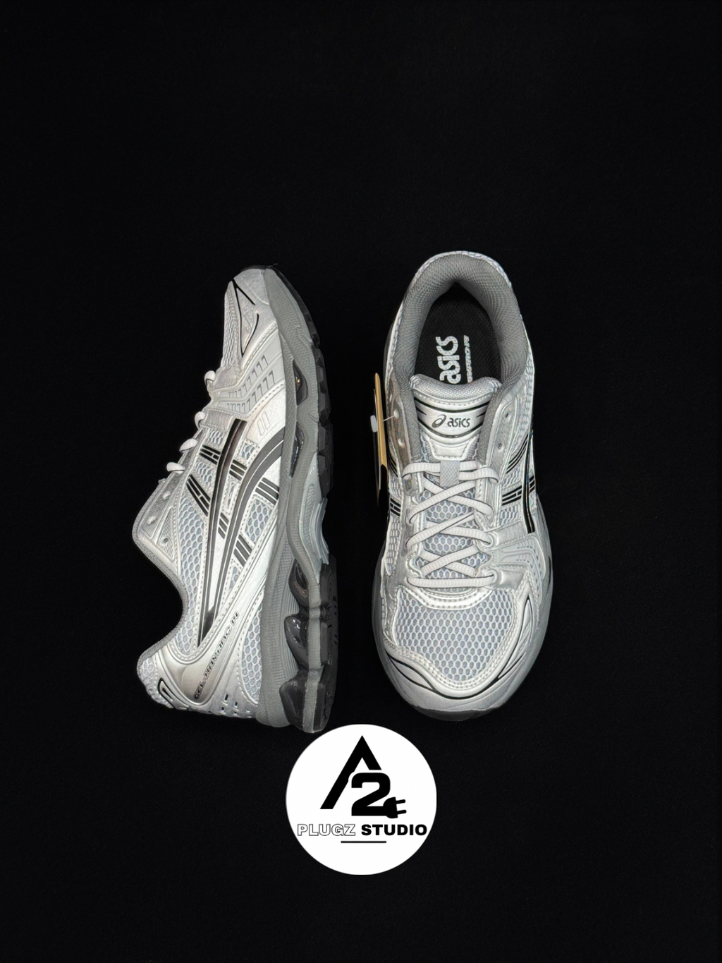 ASICS Gel-Kayano 14 – Gris Clair / Argent / Noir