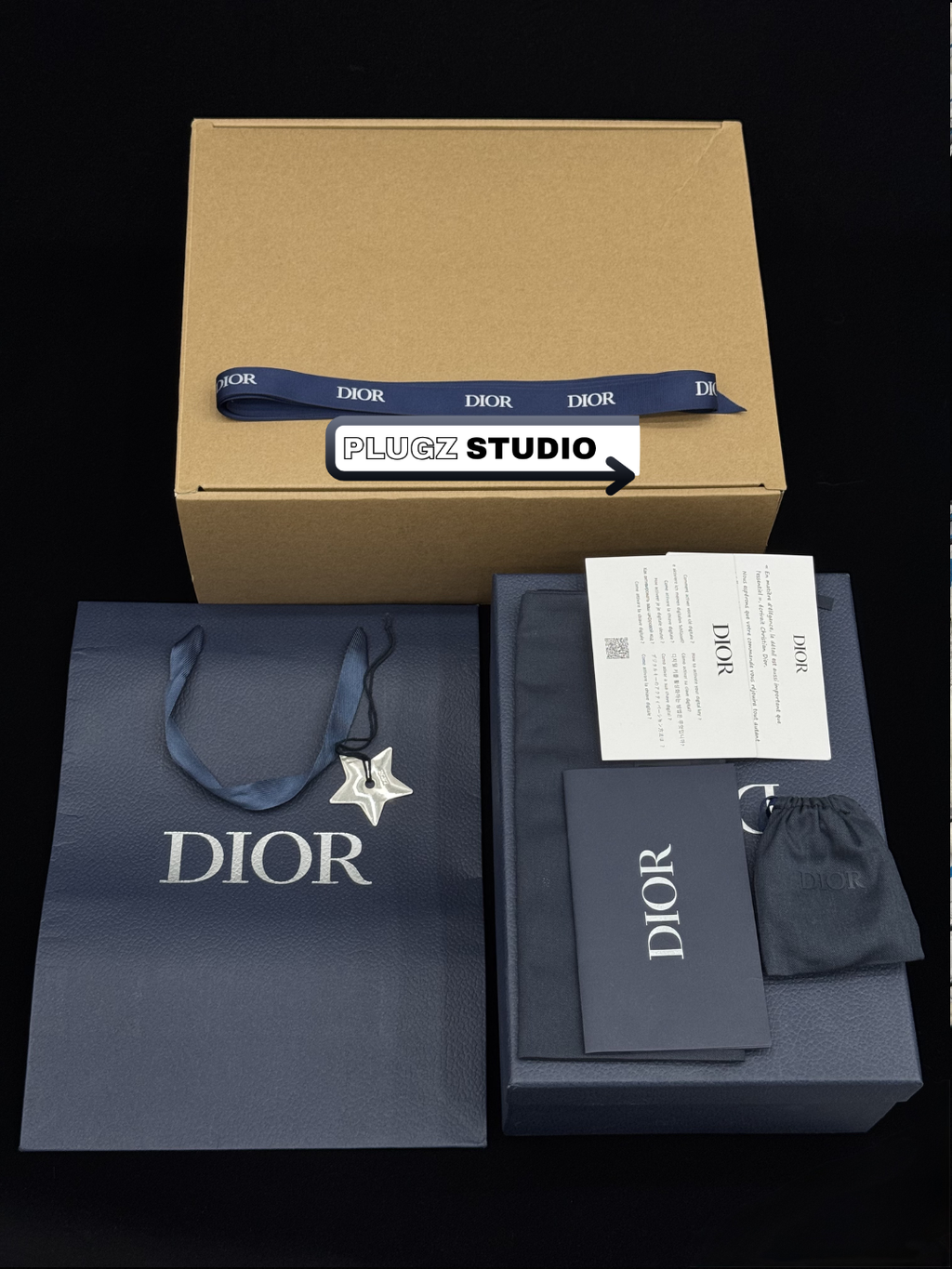 Dior B30 – White / Dior Grey / Azure Blue